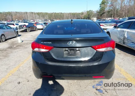 2013 Hyundai Elantra Gls из США, поврежденный, VIN KMHDH4AEXDU708259